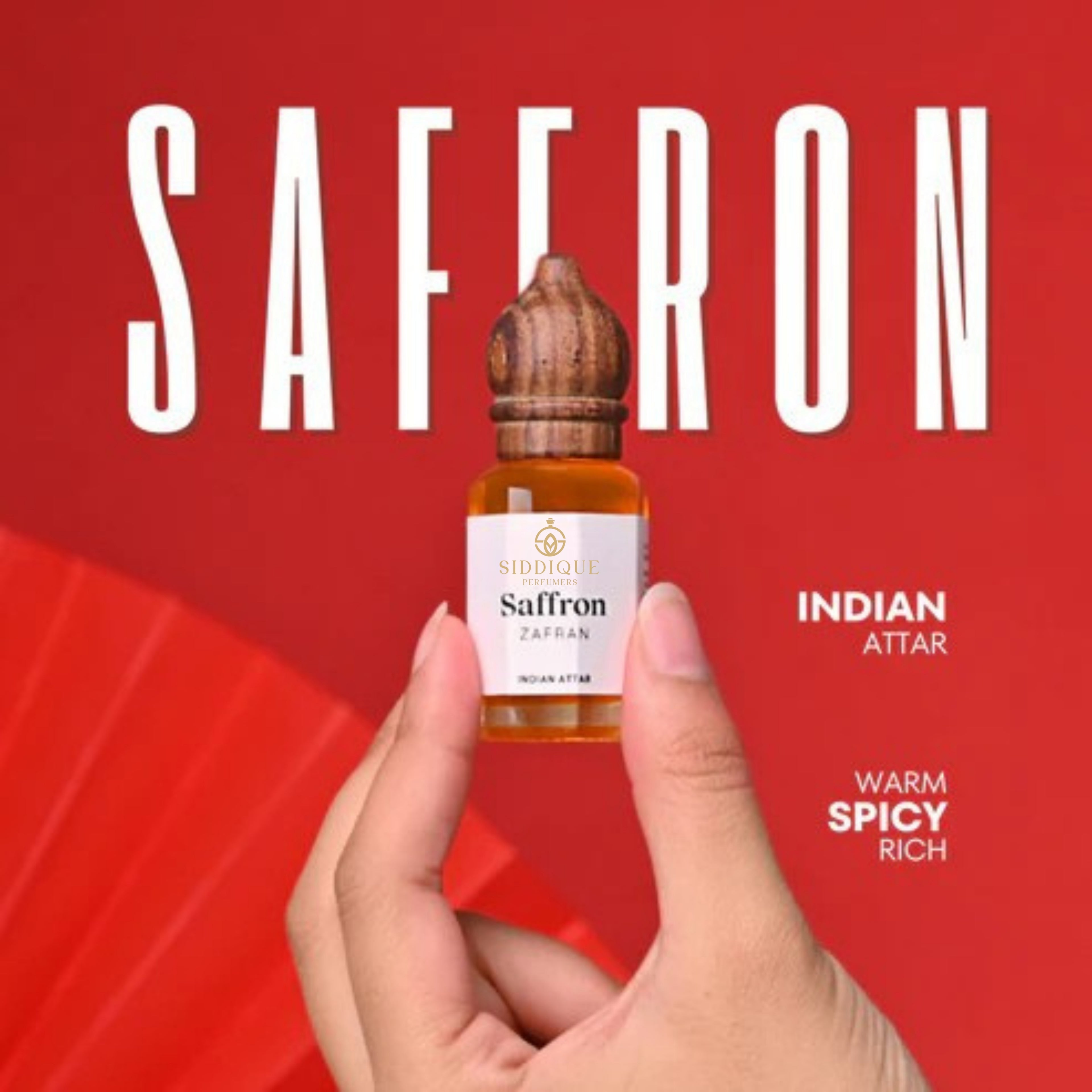 Saffron Attar | Authentic Indian Attar | From Kannauj